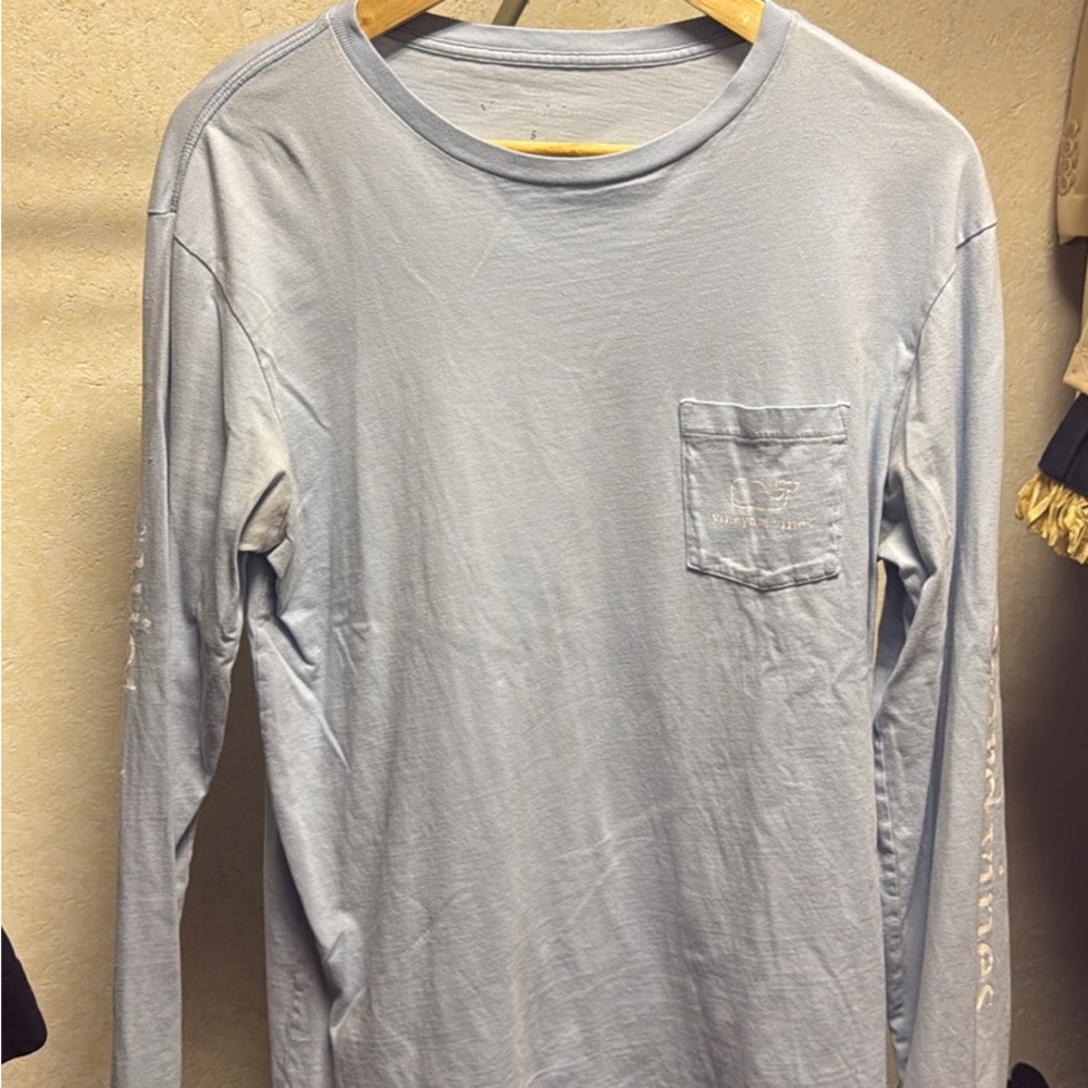 Women’s Light Blue Long Sleeve Shirt